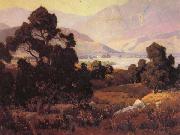 Elmer Wachtel Santa Paula Valley oil painting on canvas